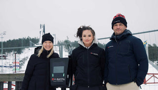 Pop-up event EV charging proves success at World Cup skiing