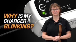 Why is my CTEK battery charger blinking? - CTEK