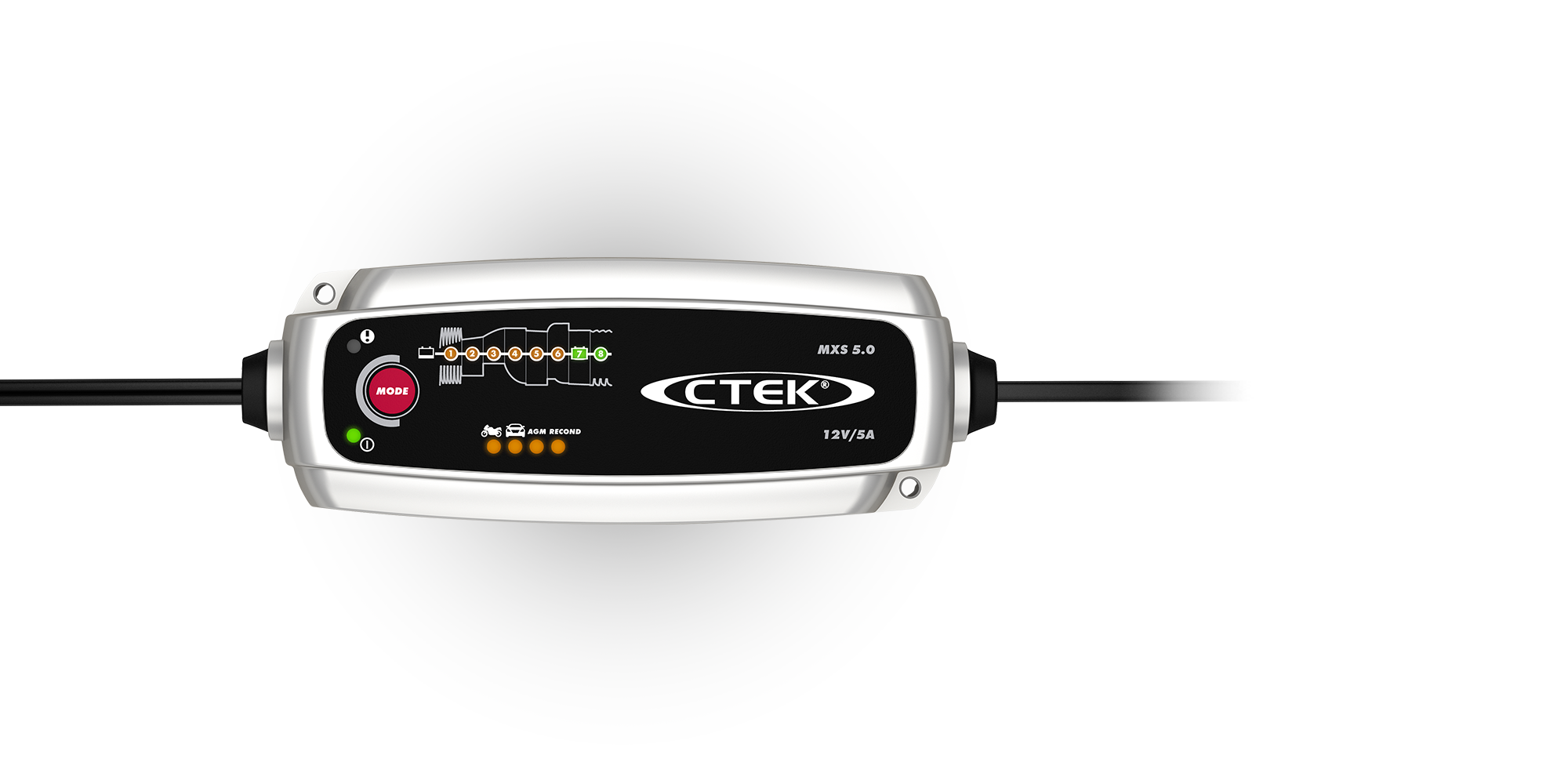 ctek mxs 5.0 cigarette lighter 3300 12 volt Battery Charger w/Cigarette Adapter 56-263 Power Port the charger can safely and effectively charge and maintain a wide range of battery types including lead CTEK (40-206) MXS 5.0 12Volt
