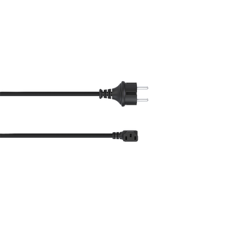 POWER CORD ANGLED-IEC C13 – UK PLUG