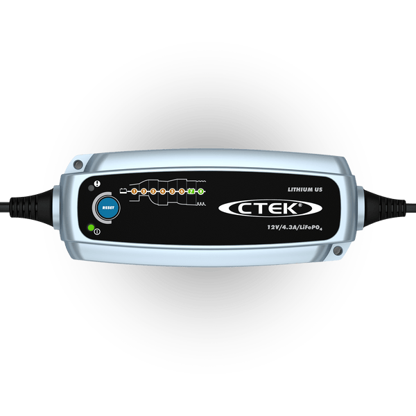 【リチウム用】CTEK LITHIUM US 12V 始動用バッテリー充電器 lithium-us-battery-charger-12v
