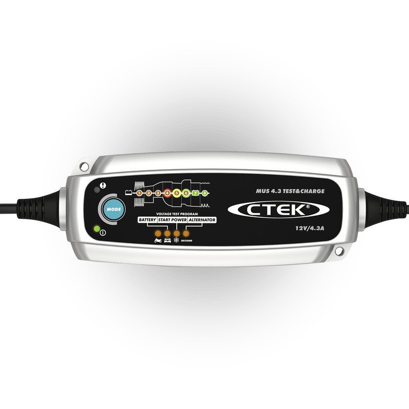 CTEK シーテックMUS 4.3 バッテリーチャージャー MUS 4.3 TEST&CHARGE