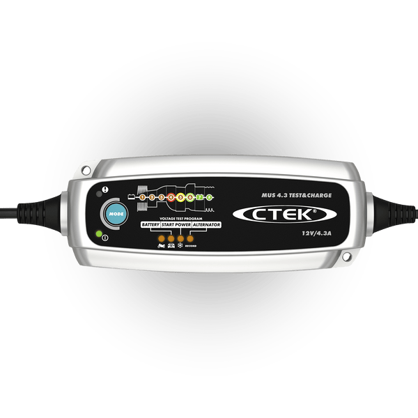 CTEK シーテックMUS 4.3 バッテリーチャージャー MUS 4.3 TEST&CHARGE