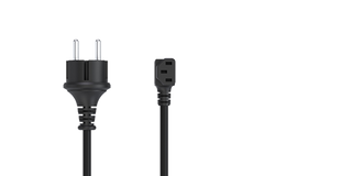 power cord angeled iec c13 product image big