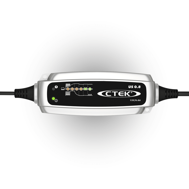 CTEK XS 0.8 バッテリー充電器 us-08-battery-charger-12v-ctek