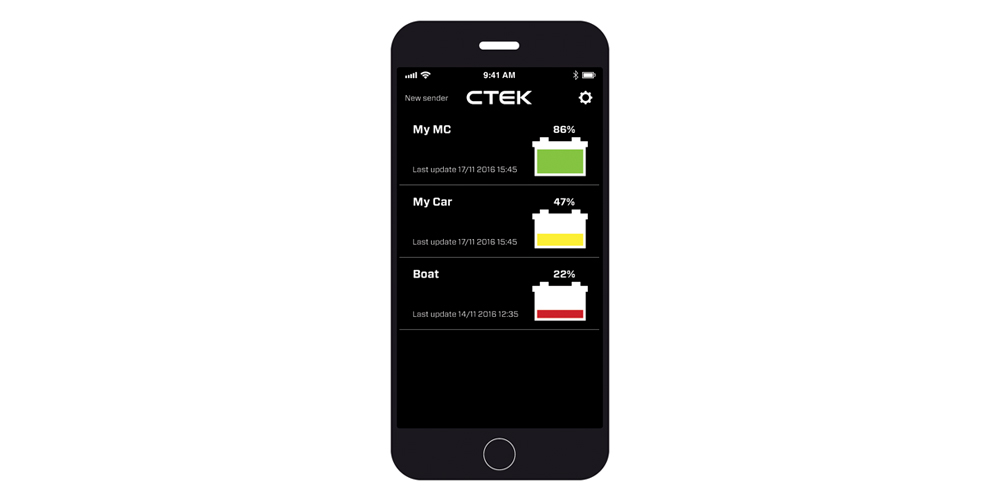 CTX BATTERY SENSE | ctek.com